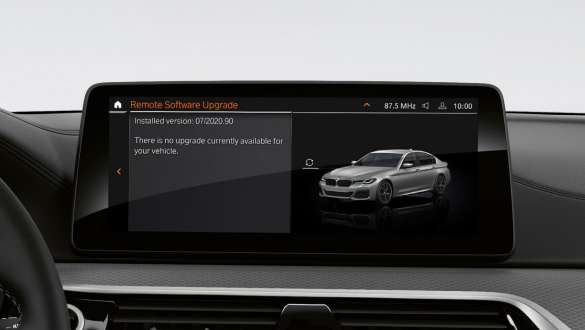 Remote Software Upgrade de la BMW Série 5 Berline G30 Remote Software Upgrade de la BMW Série 5 Berline G30 restylage 2020, intérieur et habitacle
