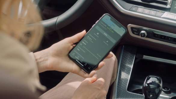 Connected Charging de la BMW Série 5 Touring G31 Connected Charging de la BMW Série 5 Touring G31 restylage 2020