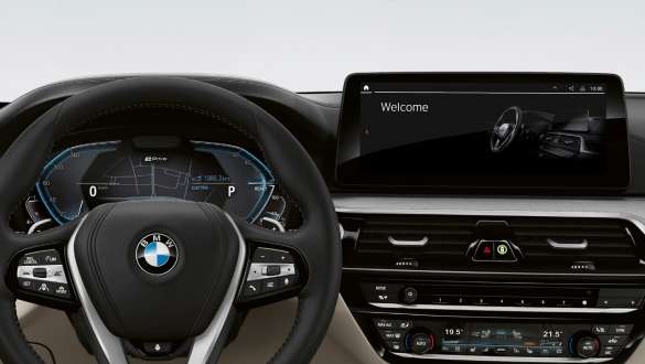 BMW Live Cockpit Professional de la BMW Série 5 Touring G31, intérieur BMW Live Cockpit Professional de la BMW Série 5 Touring G31 restylage 2020, habitacle et intérieur