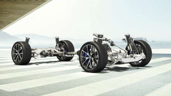 BMW M850i xDrive Dravitgrau metallic, châssis M adaptatif G14. BMW M850i xDrive Dravitgrau metallic, châssis M adaptatif G14.