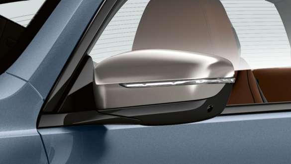 Coques des rétroviseurs extérieurs G15. BMW Série 8 Coupé, Galvanik Cerium Grey, coques des rétroviseurs extérieurs G15.