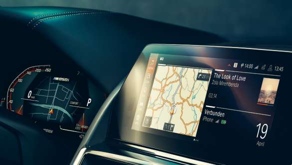 Système d'exploitation BMW 7.0 G15. BMW Série 8 Coupé, poste de conduite, système d’exploitation BMW 7.0 G15.