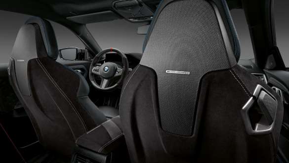 Dossier des sièges M Performance Alcantara/Carbon BMW Série 2 Coupé G42 2021 Dossier des sièges M Performance Alcantara/Carbon BMW Série 2 Coupé G42 2021