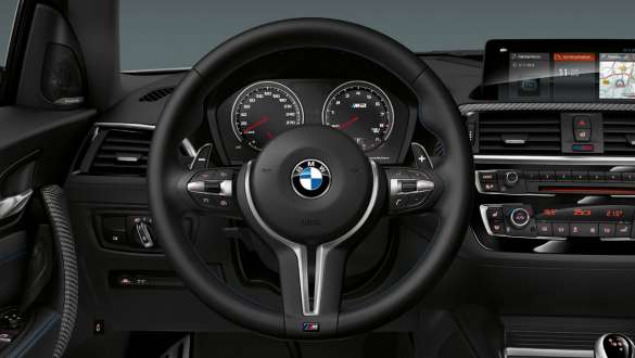 Volant M en cuir BMW M2 Competition F87 Volant M en cuir BMW M2 Competition F87 2018 Hockenheim Silber metallic, habitacle