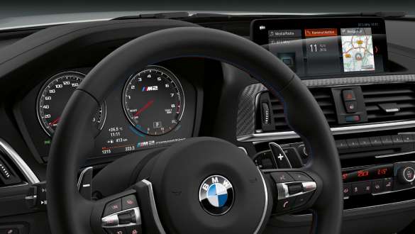 Combiné des instruments M spécifique BMW M2 Competition F87 Combiné des instruments M spécifique BMW M2 Competition F87 2018 Hockenheim Silber metallic, habitacle