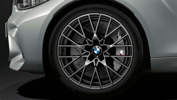Jantes BMW en alliage léger à rayons en Y 788 M BWM M2 Competition F87 Jantes BMW en alliage léger à rayons en Y 788 M BWM M2 Competition F87 2018 Hockenheim Silber metallic vue en gros plan