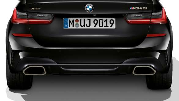 Sorties d'échappement exclusives G21 BMW M340i xDrive Touring, sorties d'échappement exclusives G21