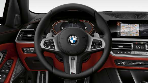 Volant M en cuir G21 BMW M340i xDrive Touring, volant M en cuir G21