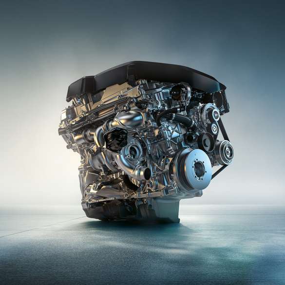 Moteur essence 6 cylindres BMW M340i xDrive Touring, moteur essence 6 cylindres en ligne
