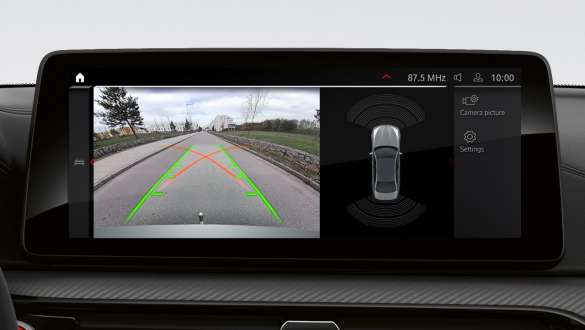 Voitures BMW Série 5 Berline avec Assistant à la marche arrière BMW M5 F90 2020 Voitures BMW Série 5 Berline avec Assistant à la marche arrière BMW M5 F90 LCI restylage 2020, Control Display