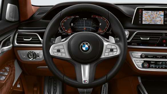 Volant M en cuir G11 BMW M760Li xDrive Berline, BMW Série 7 M Performance, volant M en cuir G11