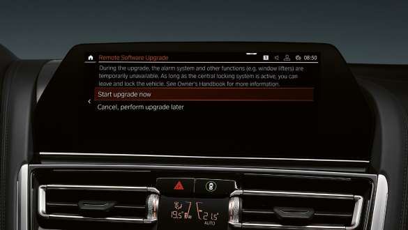 Remote Software Upgrade F91. Voitures BMW Série 8 Cabrio M avec Remote Software Upgrade F91.