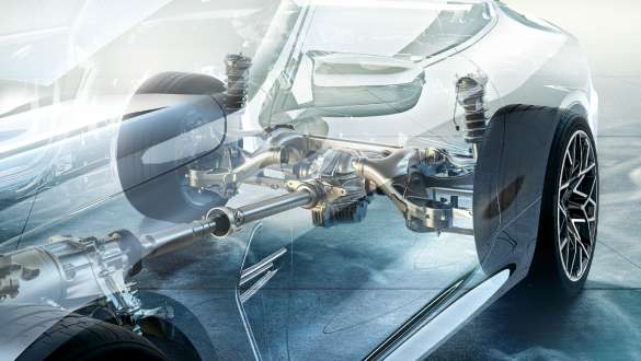 Suspension M adaptative F91. BMW M8 Competition Cabrio avec suspension M adaptative F91.