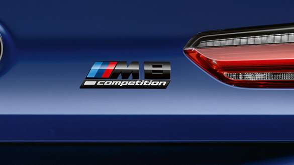 Insigne M8 Competition F92. Insigne M8 Competition de la BMW M8 Competition Coupé F92.