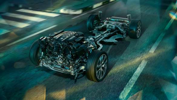 Suspension adaptative M Professional de la BMW M850i xDrive Gran Coupé G16 2019 Suspension adaptative M Professional de la BMW M850i xDrive Gran Coupé G16 2019