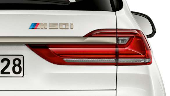 BMW X7 M50i G07 2019 dénomination de modèle sur la poupe BMW X7 M50i G07 2019 dénomination de modèle sur la poupe
