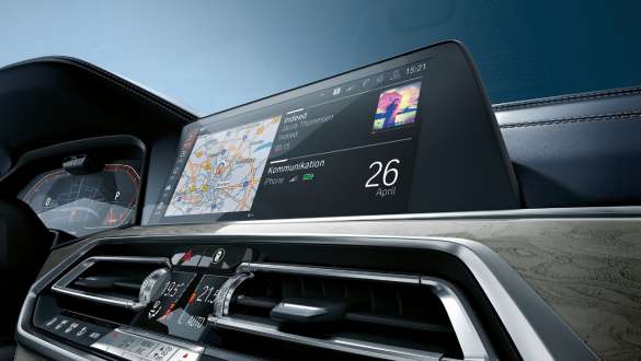 BMW X7 M avec BMW Live Cockpit Professional G07 2019 BMW X7 M avec BMW Live Cockpit Professional G07 2019
