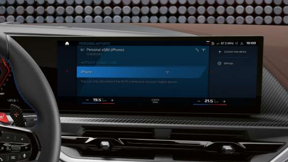 eSIM personnelle BMW XM G09 eSIM personnelle