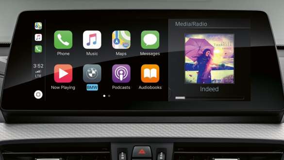 Apple CarPlay® de la BMW X2 F39 Apple CarPlay® de la BMW X2 2020 F39 intérieur