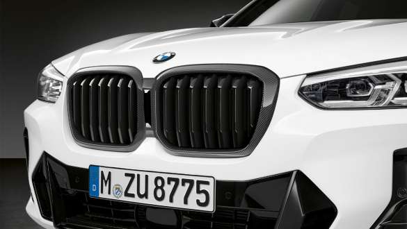 BMW X3 G01, calandre décorative M Performance en carbone 2021 BMW X3 G01, calandre décorative M Performance en carbone 2021