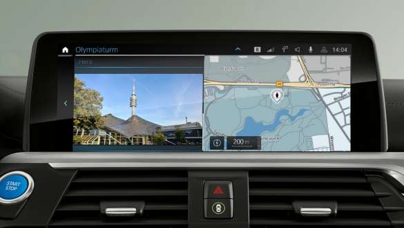 BMW Maps BMW iX3 SUV G08 BMW Maps BMW iX3 SUV G08 2020, Control Display et habitacle