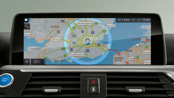 Connected Charging Services BMW iX3 SUV G08 Connected Charging Services BMW iX3 SUV G08 2020, Control Display et habitacle