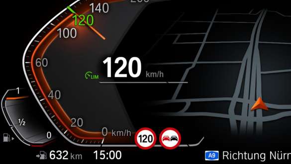 Automatische Speed Limit Assist BMW 3 Reeks Touring, automatische Speed Limit Assist