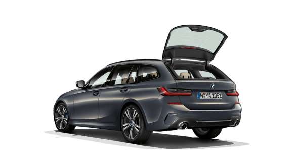 BMW 3 Reeks Touring (G21), apart openende achterruit BMW 3 Reeks Touring (G21), apart openende achterruit