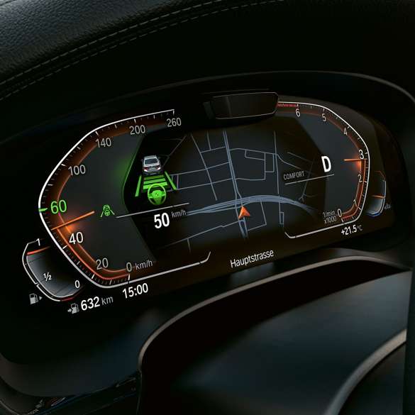 BMW Personal CoPilot BMW 5 Reeks Berline G30 BMW Personal CoPilot BMW 5 Reeks Berline G30 2020 Control Display interieur