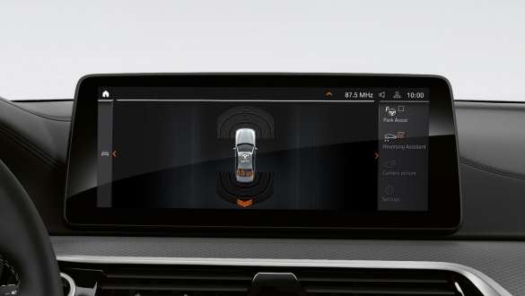 Reversing Assistant BMW 5 Reeks Berline G30 Reversing Assistant BMW 5 Reeks Berline G30 facelift 2020 interieur cockpit