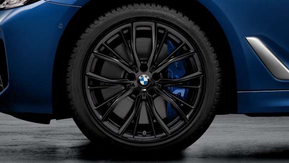 M Performance 19" gesmede velg, dubbelspaak 786 M Jetblack matt BMW 5 Reeks Touring G31 M Performance 19" gesmede velg, dubbelspaak 786 M Jetblack matt BMW 5 Reeks Touring G31 facelift 2020