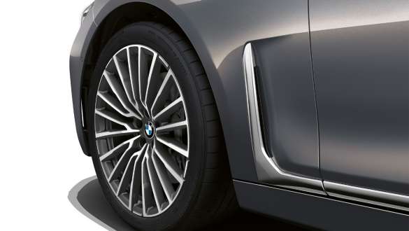 BMW 7 Reeks Air Breather BMW 7 Reeks: close-up van de Air Breather