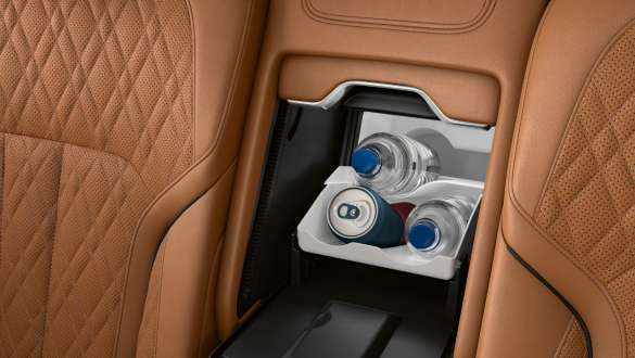 BMW 7 Reeks BMW Individual koelbox BMW 7 Reeks: close-up van de BMW Individual koelbox