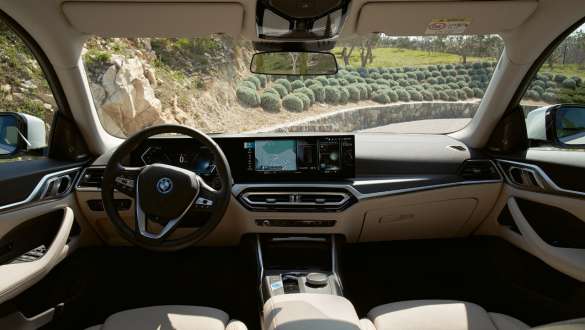 Cockpit BMW i4 G26 2021 Cockpit BMW i4 G26 2021 interieur