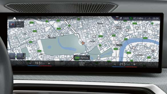 BMW Live Cockpit Navigation Professional BMW M240i xDrive Coupé G42 2021 BMW M240i xDrive Coupé G42 2021 BMW Live Cockpit Navigation Professional