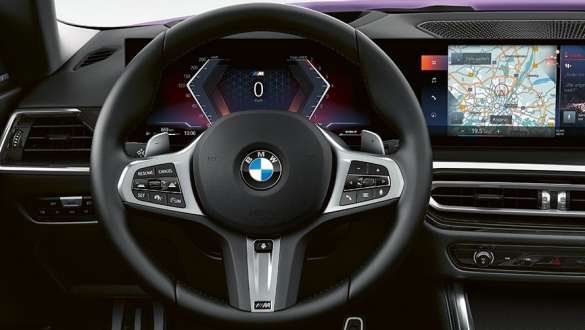 Lederen M stuur BMW M240i xDrive Coupé G42 2021 BMW M240i xDrive Coupé G42 2021 lederen M stuur