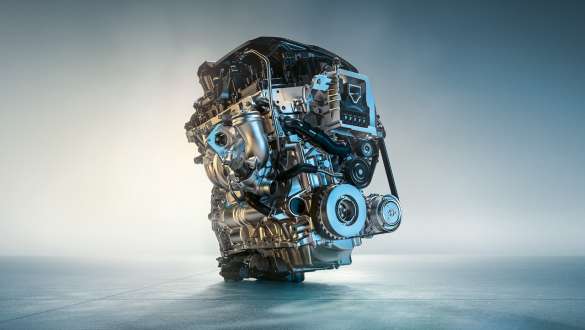 BMW M135i xDrive motor F40. M TwinPower Turbo 4-cilinder benzinemotor in de BMW M135i xDrive F40.