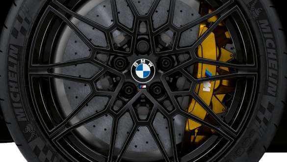 M carbon-keramische remmen BMW M3 Competition Berline G80 2020 BMW M3 Competition Berline G80 2020 M carbon-keramische remmen close-up