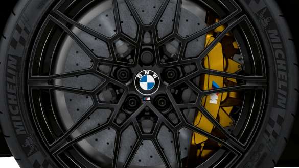 M carbon-keramische remmen BMW M3 Berline G80 2020 BMW M3 Berline G80 2020 M carbon-keramische remmen close-up
