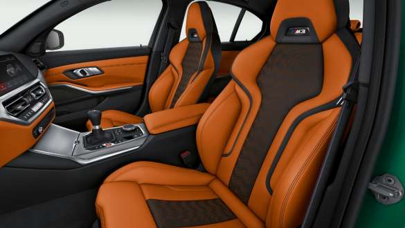 M sportzetels BMW M3 Berline G80 2020 BMW M3 Berline G80 2020 M sportzetels interieur