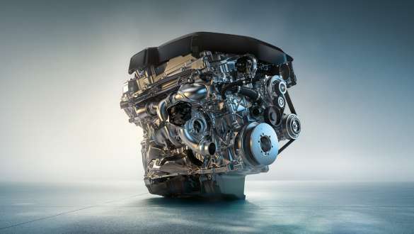 BMW M TwinPower Turbo 6-cilinder motoren BMW M340i xDrive Berline G20 2020 BMW M340i xDrive Berline G20 2020 BMW M TwinPower Turbo 6-cilinder motoren close-up