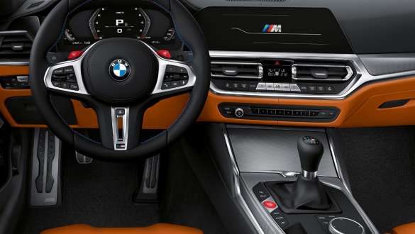 Bedieningspaneel middenconsole BMW M3 Berline G80 2020 interieur BMW M3 Berline G80 2020 bedieningspaneel middenconsole interieur