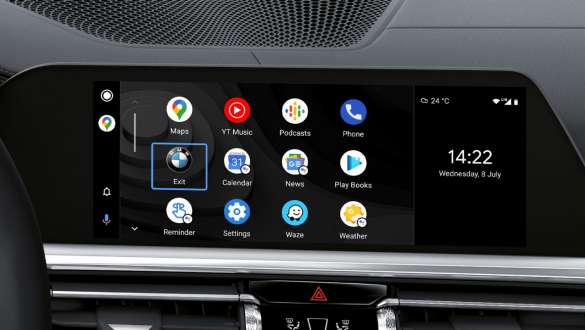 Smartphone-integratie BMW 3 Reeks Berline M wagens BMW 3 Reeks Berline M wagens G80 G20 smartphone-integratie Control Display interieur