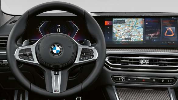 Lederen M stuur BMW M340i xDrive en M340d xDrive Berline G20 BMW M340i xDrive en M340d xDrive Berline G20 lederen M stuur