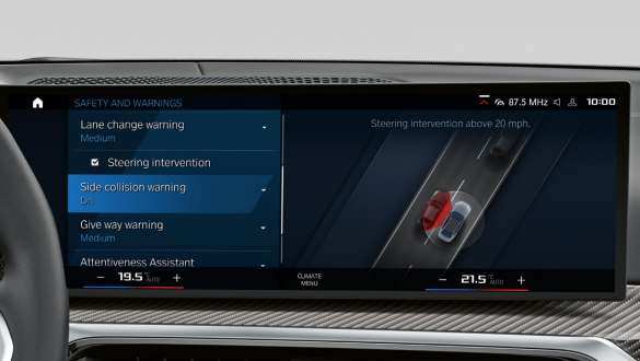 Driving Assistant Pack Professional BMW 3 Reeks Berline M wagens G80 G20 BMW 3 Reeks Berline M wagens G80 G20 Driving Assistant Pack Professional Control Display interieur