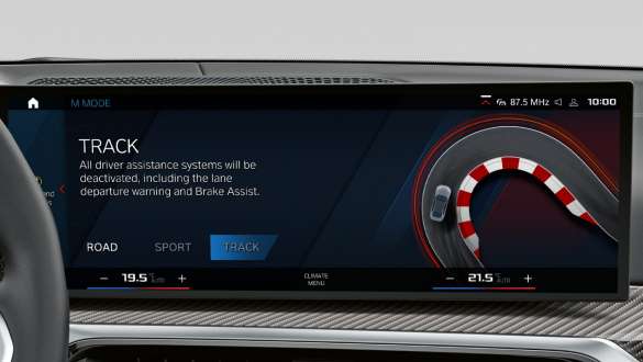 M specifieke instrumentencombi BMW 3 Reeks Berline M wagens G80 BMW 3 Reeks Berline M wagens G80 M specifieke instrumentencombi
