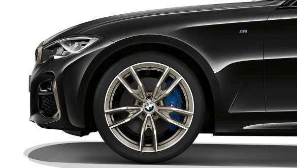 BMW M340i xDrive Touring (G21), BMW M 19" lichtmetalen velgen, dubbelspaak 792 M Bicolor BMW M340i xDrive Touring (G21), BMW M 19" lichtmetalen velgen, dubbelspaak 792 M Bicolor