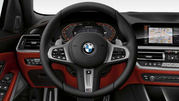 BMW M340i xDrive Touring (G21), lederen M stuur BMW M340i xDrive Touring (G21), lederen M stuur