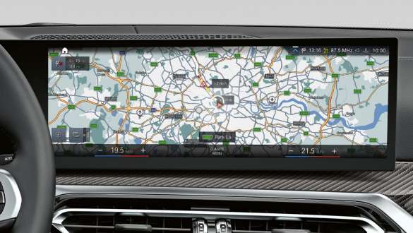 BMW Live Cockpit Navigation Professional BMW M340i xDrive en M340d xDrive Touring G21 BMW Live Cockpit Navigation Professional