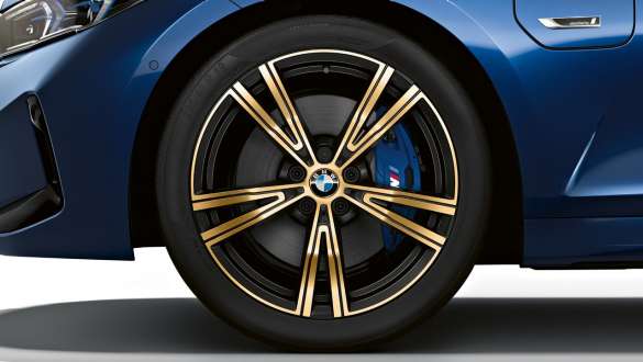 BMW 19" lichtmetalen velg, dubbelspaak 793 Bicolor BMW M340i xDrive en M340d xDrive Touring G21 BMW 19" lichtmetalen velg, dubbelspaak 793 Bicolor